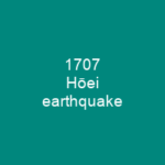 1707 Hōei earthquake