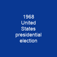 1968 United States presidential election