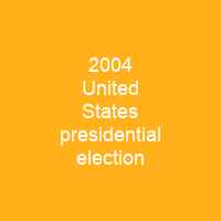 2004 United States presidential election