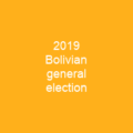 2019 Bolivian general election