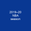 2019–20 NBA season