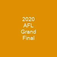 2020 AFL Grand Final