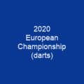 2020 European Championship (darts)