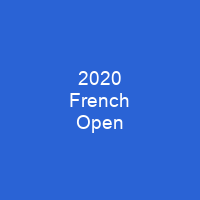 2020 French Open