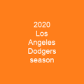 2020 Los Angeles Dodgers season