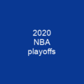 2020 NBA playoffs