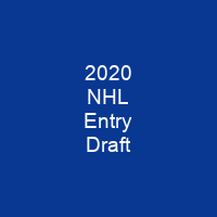 2020 NHL Entry Draft