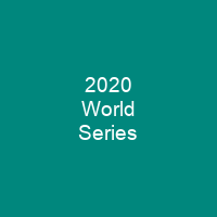 2020 World Series