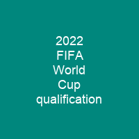 2022 FIFA World Cup qualification