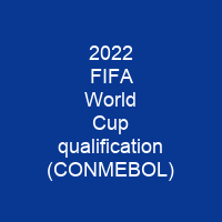 2022 FIFA World Cup qualification (CONMEBOL)