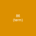 86 (term)