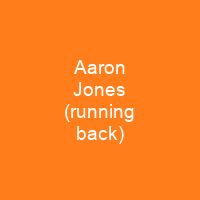 Aaron Jones (running back)