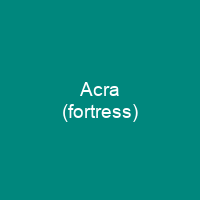 Acra (fortress)