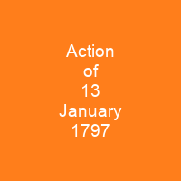 Action of 13 January 1797
