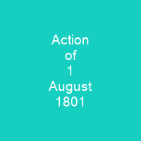 Action of 1 August 1801