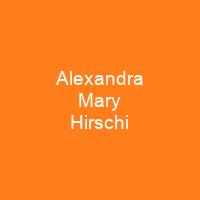 Alexandra Mary Hirschi