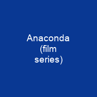 Anaconda (film series)