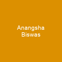 Anangsha Biswas