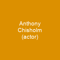 Anthony Chisholm (actor)