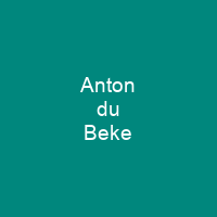 Anton du Beke