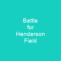 Battle for Henderson Field