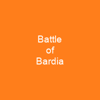 Battle of Bardia