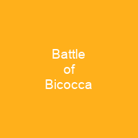 Battle of Bicocca