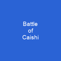Battle of Caishi