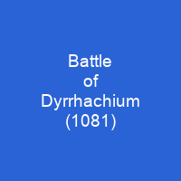 Battle of Dyrrhachium (1081)