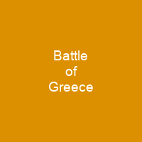 Battle of Greece