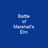 Battle of Marshall's Elm