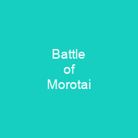 Battle of Morotai