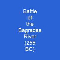 Battle of the Bagradas River (255 BC)