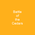 Battle of the Cedars