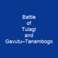 Battle of Tulagi and Gavutu–Tanambogo