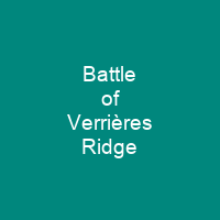 Battle of Verrières Ridge