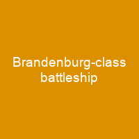 Brandenburg-class battleship