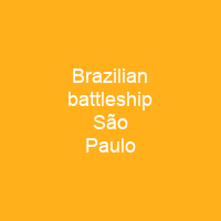Brazilian battleship São Paulo