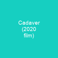Cadaver (2020 film)