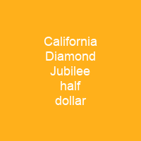 California Diamond Jubilee half dollar