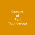 Capture of Fort Ticonderoga