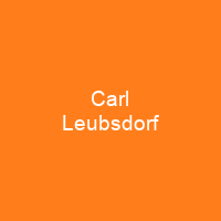 Carl Leubsdorf