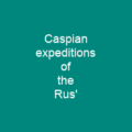 Caspian expeditions of the Rus'