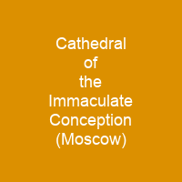 Cathedral of the Immaculate Conception (Moscow)