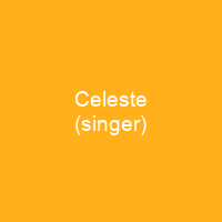 Celeste (singer)