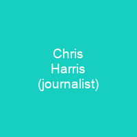 Chris Harris (journalist)