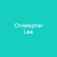 Christopher Lee