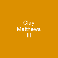 Clay Matthews III