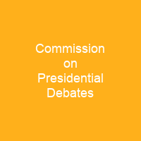Commission on Presidential Debates