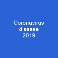 Coronavirus disease 2019